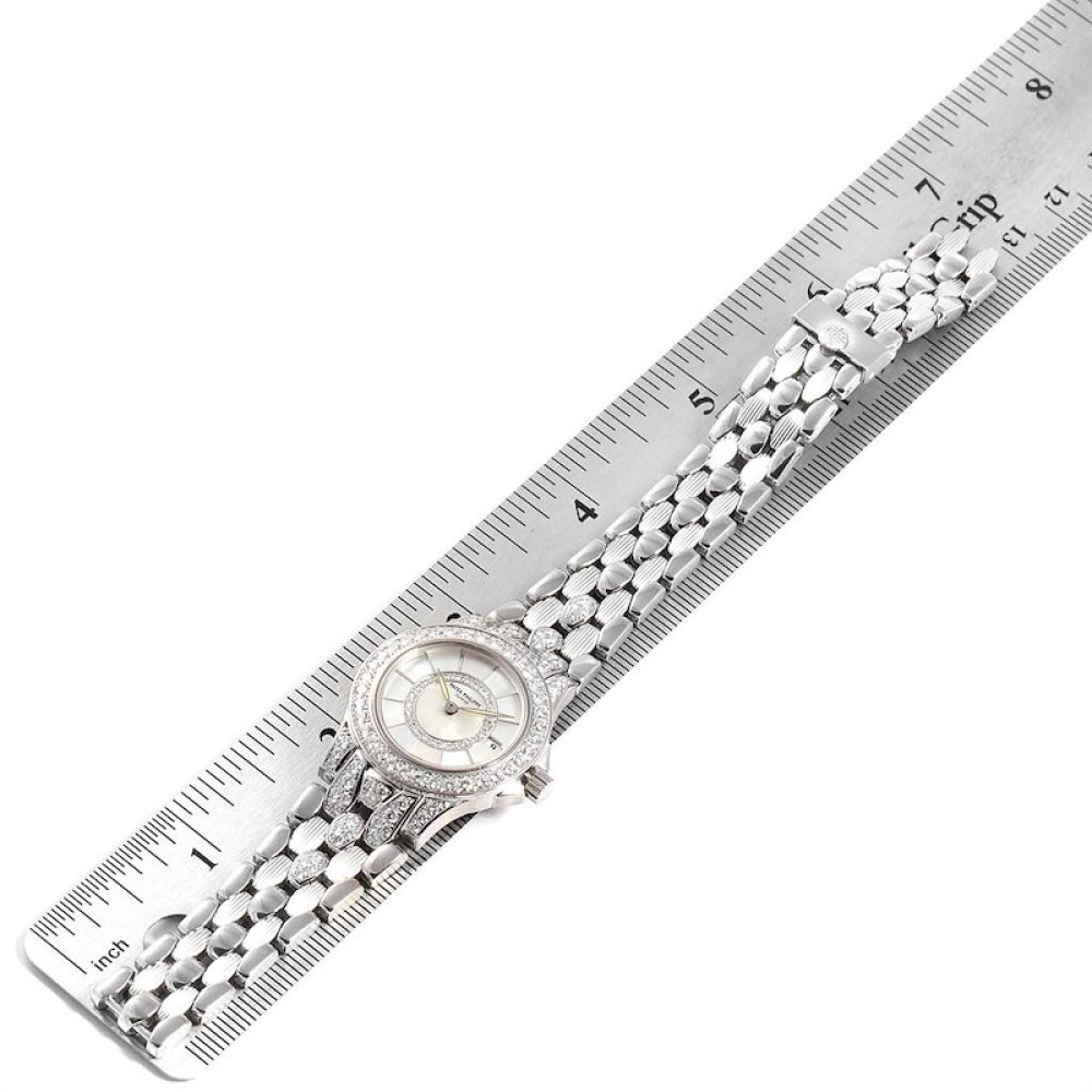 Patek Philippe Neptune White Gold Diamond Ladies Watch 4881 Patek Philippe Neptune White Gold Diamond Ladies Watch 4881