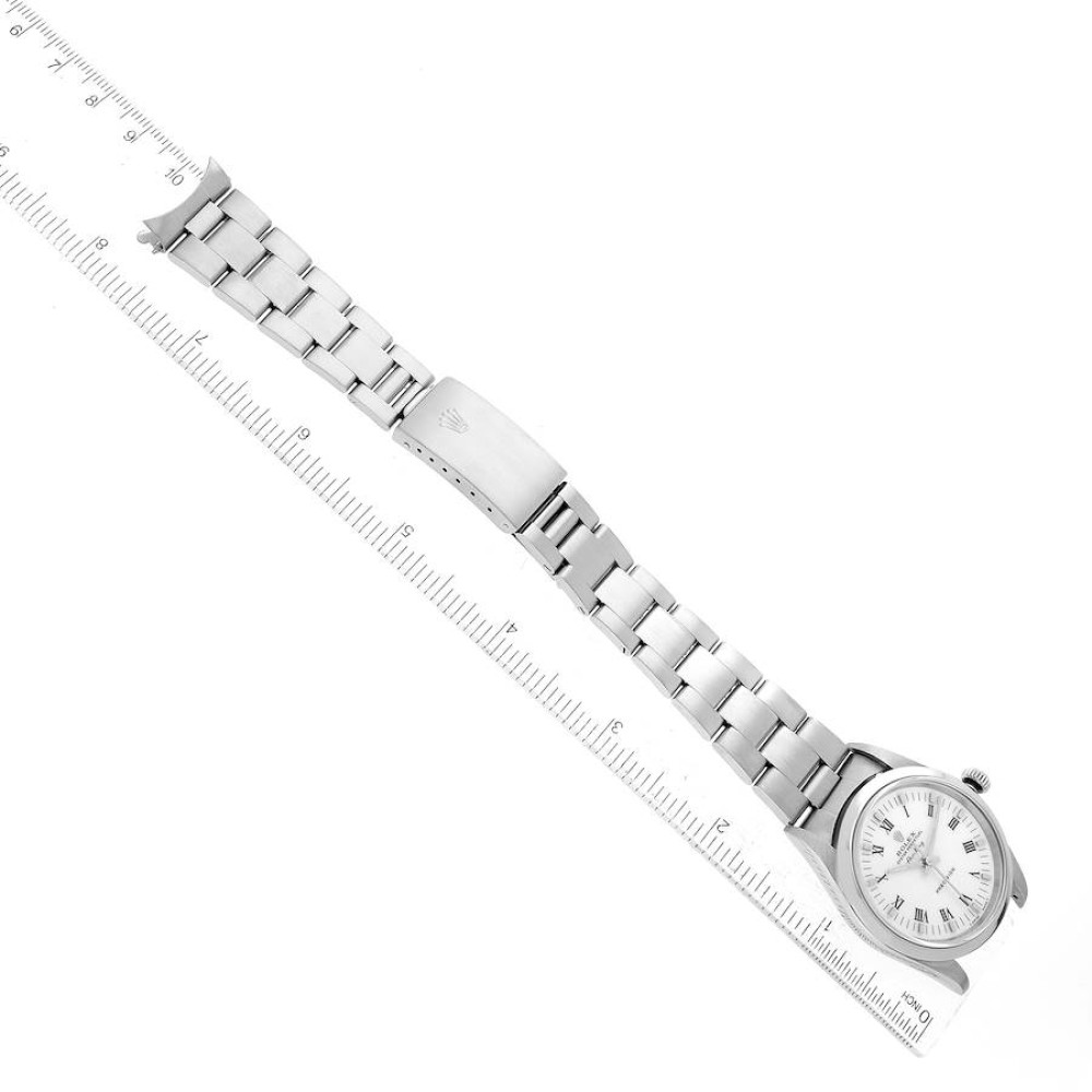 Rolex Air King White Dial Smooth Bezel Steel Mens Watch 14000 Rolex Air King White Dial Smooth Bezel Steel Mens Watch 14000