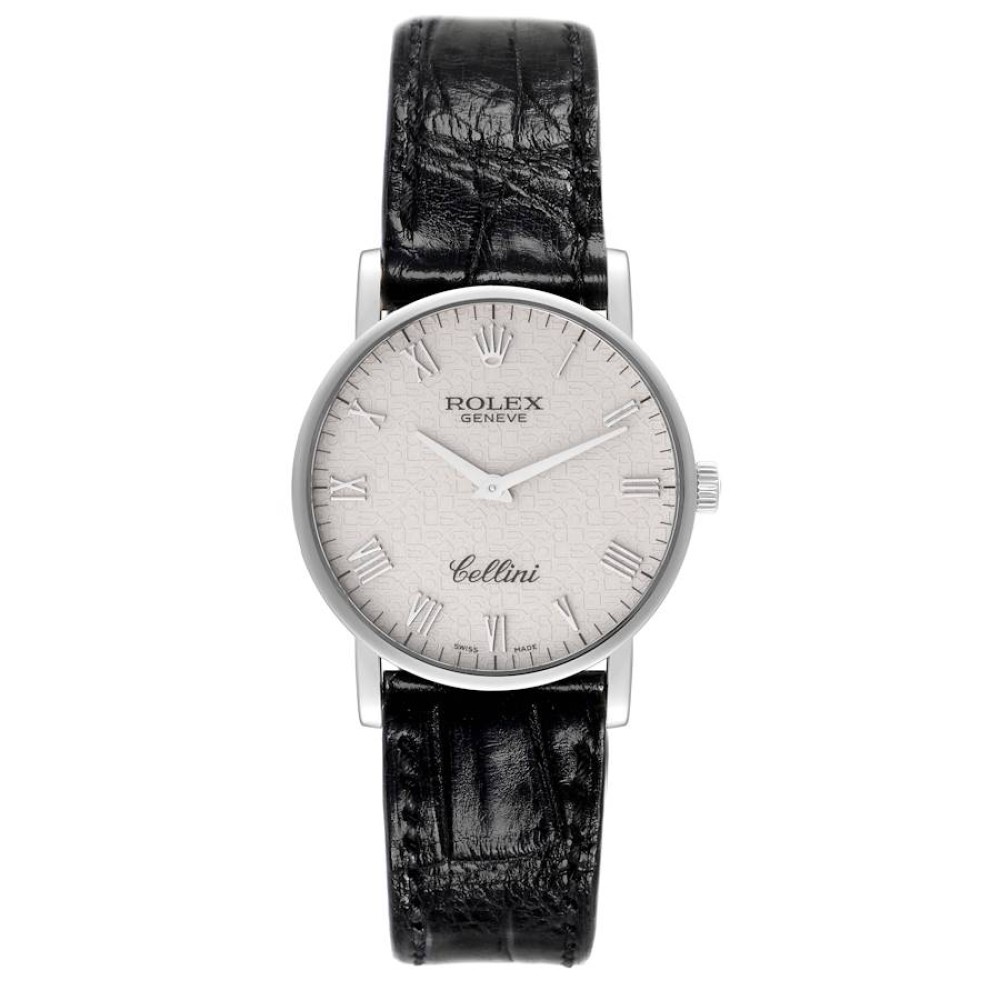 Rolex Cellini Classic White Gold Ivory Anniversary Dial Mens Watch 5115 Rolex Cellini Classic White Gold Ivory Anniversary Dial Mens Watch 5115