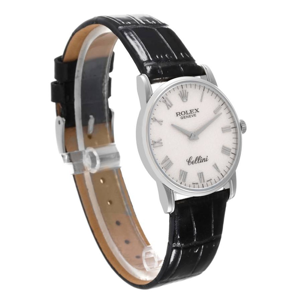 Rolex Cellini Classic White Gold Ivory Anniversary Dial Mens Watch 5116 Rolex Cellini Classic White Gold Ivory Anniversary Dial Mens Watch 5116