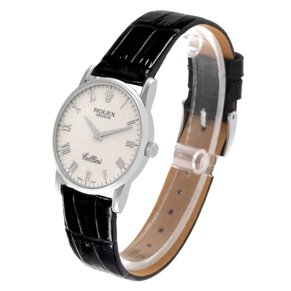 Rolex Cellini Classic White Gold Ivory Anniversary Dial Mens Watch 5116 Rolex Cellini Classic White Gold Ivory Anniversary Dial Mens Watch 5116