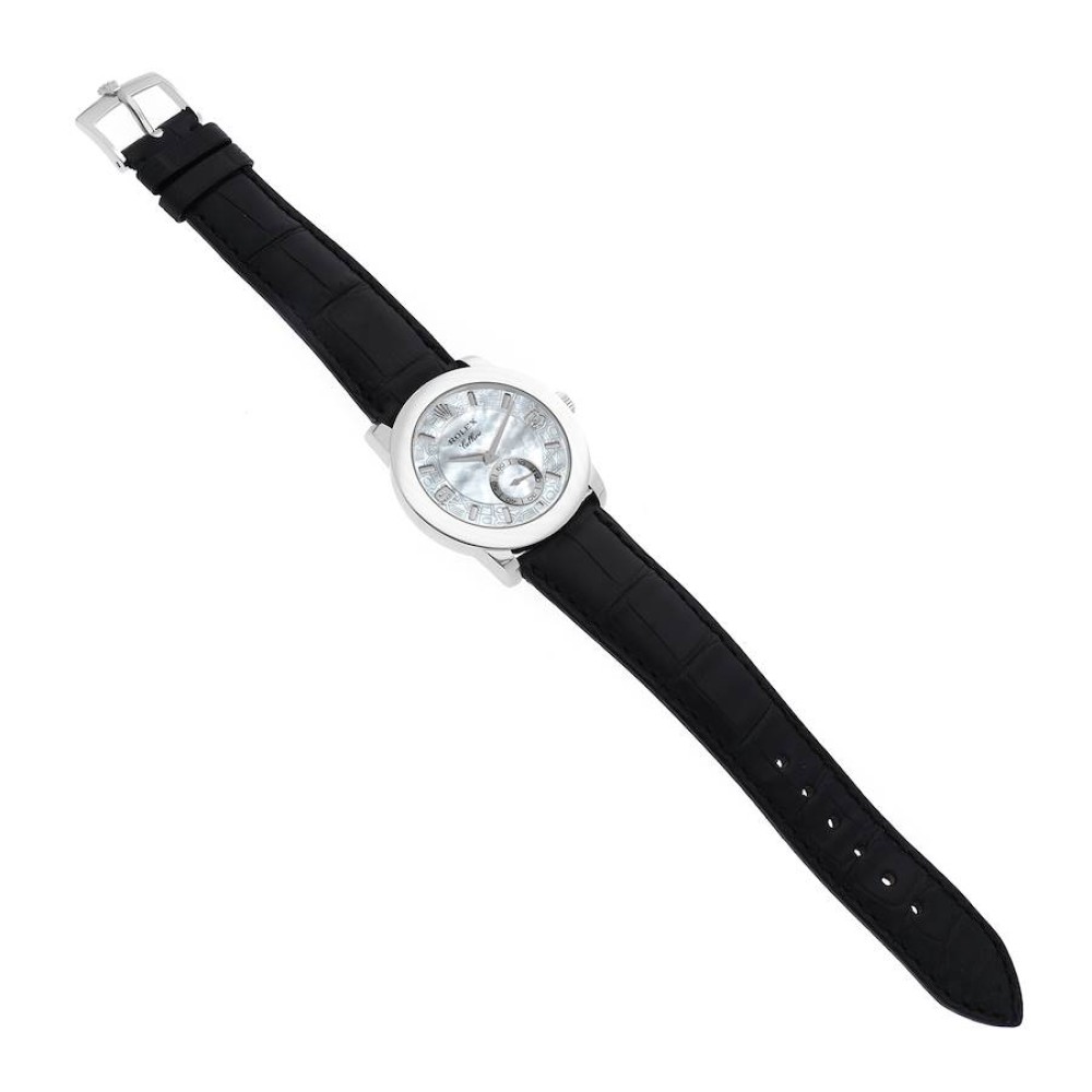 Rolex Cellini Cellinium Platinum Mother of Pearl Dial Mens Watch 5240 Rolex Cellini Cellinium Platinum Mother of Pearl Dial Mens Watch 5240