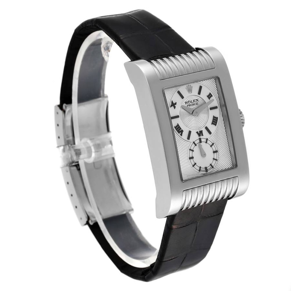 Rolex Cellini Prince White Gold Silver Dial Mens Watch 5441 Rolex Cellini Prince White Gold Silver Dial Mens Watch 5441
