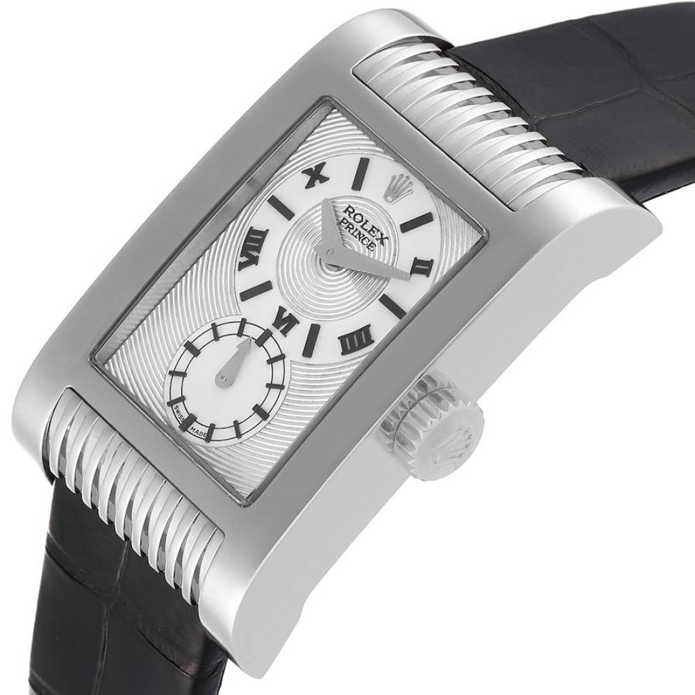 Rolex Cellini Prince White Gold Silver Dial Mens Watch 5441 Rolex Cellini Prince White Gold Silver Dial Mens Watch 5441
