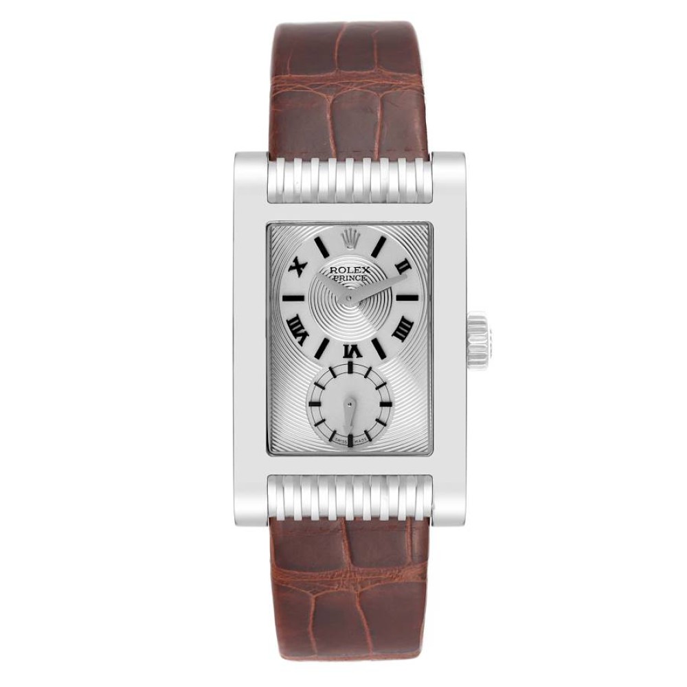 Rolex Cellini Prince White Gold Silver Dial Mens Watch 5441 Rolex Cellini Prince White Gold Silver Dial Mens Watch 5441