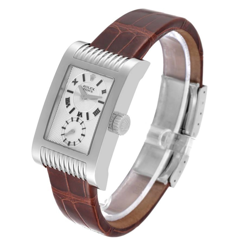 Rolex Cellini Prince White Gold Silver Dial Mens Watch 5441 Rolex Cellini Prince White Gold Silver Dial Mens Watch 5441