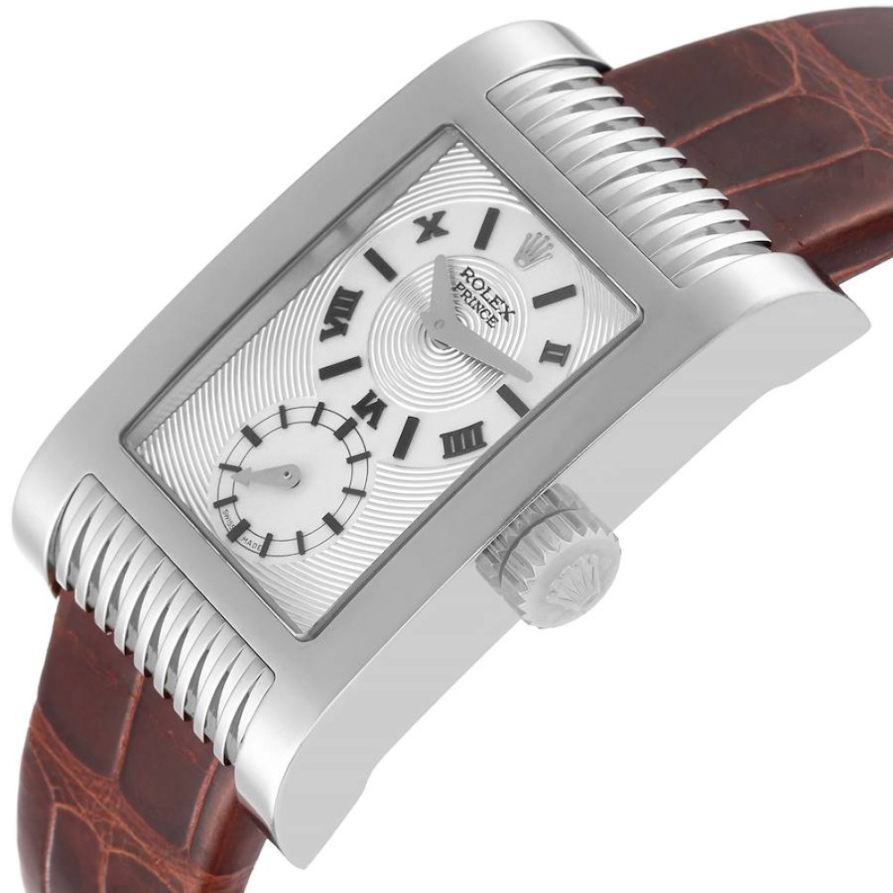 Rolex Cellini Prince White Gold Silver Dial Mens Watch 5441 Rolex Cellini Prince White Gold Silver Dial Mens Watch 5441