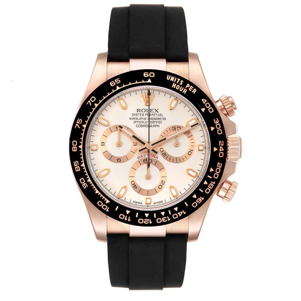 Rolex Cosmograph Daytona Rose Gold Oysterflex Mens Watch 116515 Rolex Cosmograph Daytona Rose Gold Oysterflex Mens Watch 116515