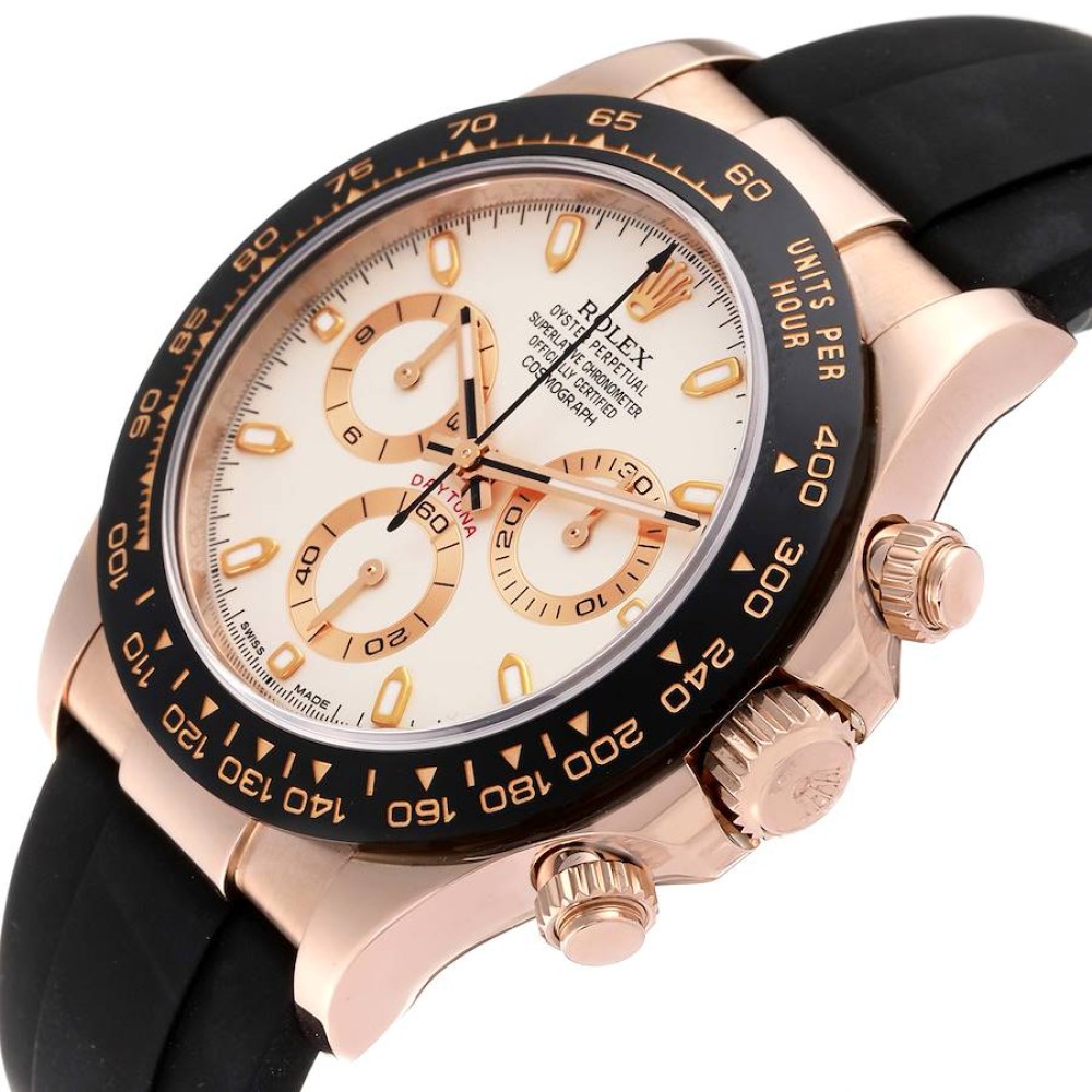 Rolex Cosmograph Daytona Rose Gold Oysterflex Mens Watch 116515 Rolex Cosmograph Daytona Rose Gold Oysterflex Mens Watch 116515