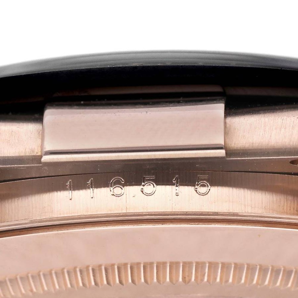Rolex Cosmograph Daytona Rose Gold Oysterflex Mens Watch 116515 Rolex Cosmograph Daytona Rose Gold Oysterflex Mens Watch 116515