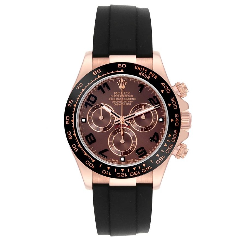 Rolex Cosmograph Daytona Rose Gold Oysterflex Mens Watch 116515 Rolex Cosmograph Daytona Rose Gold Oysterflex Mens Watch 116515