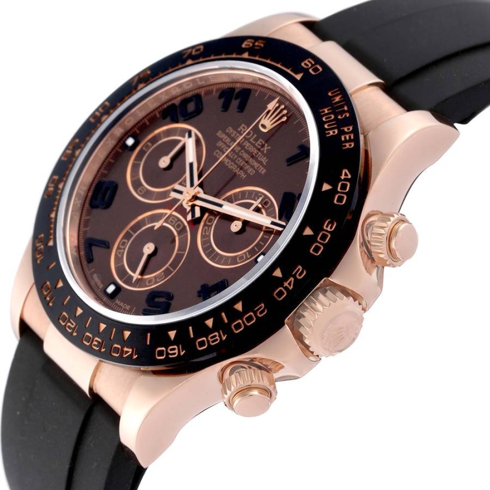 Rolex Cosmograph Daytona Rose Gold Oysterflex Mens Watch 116515 Rolex Cosmograph Daytona Rose Gold Oysterflex Mens Watch 116515