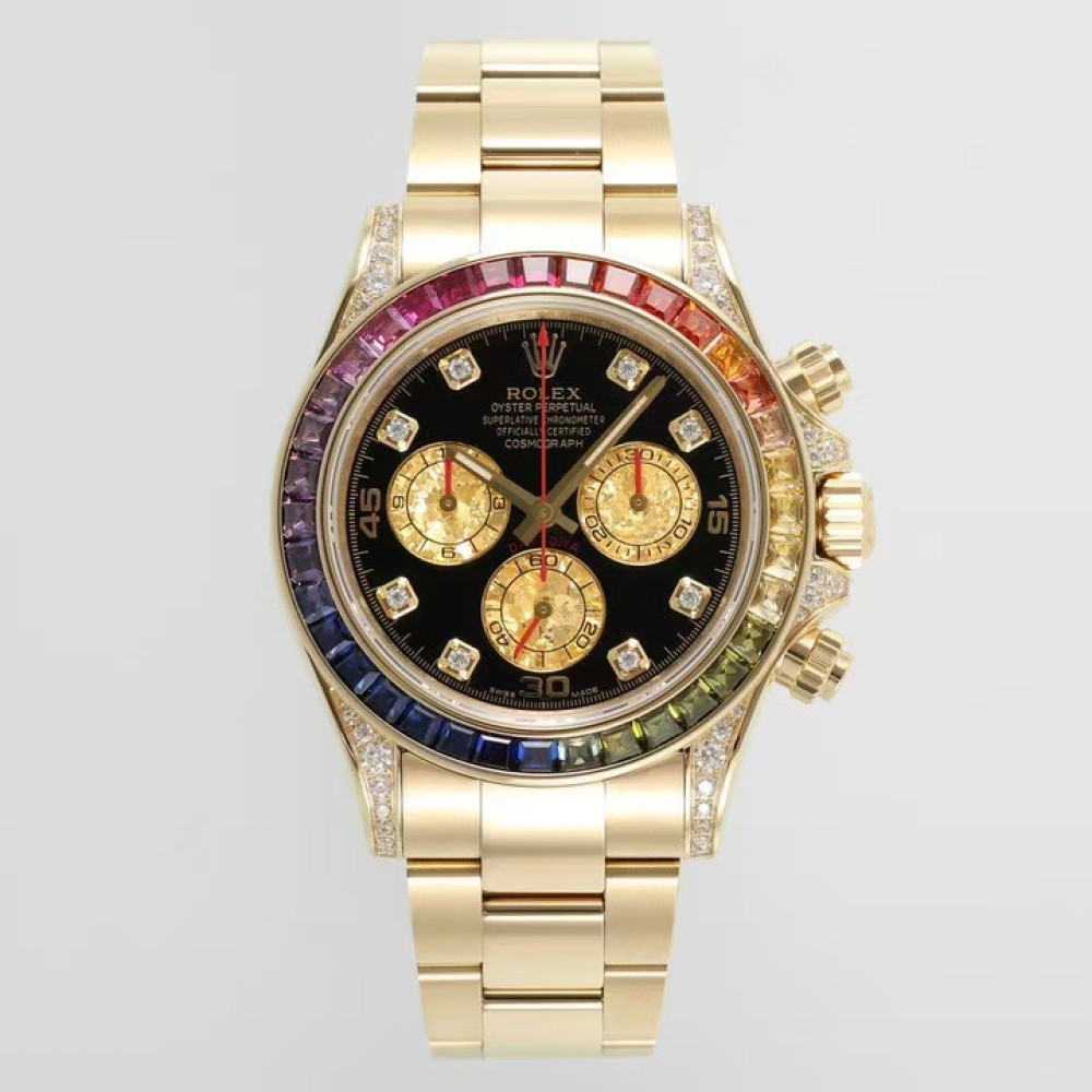 Rolex Daytona 18K Yellow Gold Rainbow Diamond 116598RBOW Rolex Daytona 18K Yellow Gold Rainbow Diamond 116598RBOW