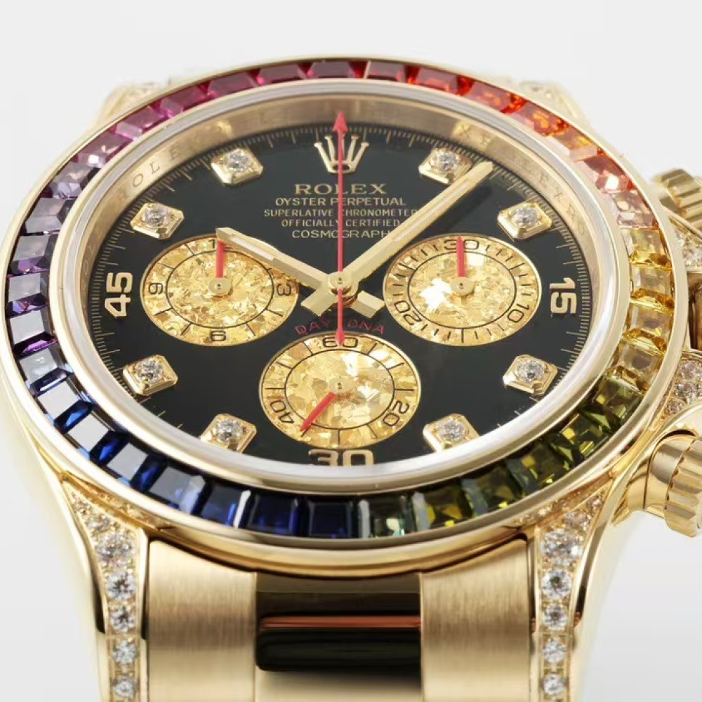 Rolex Daytona 18K Yellow Gold Rainbow Diamond 116598RBOW Rolex Daytona 18K Yellow Gold Rainbow Diamond 116598RBOW