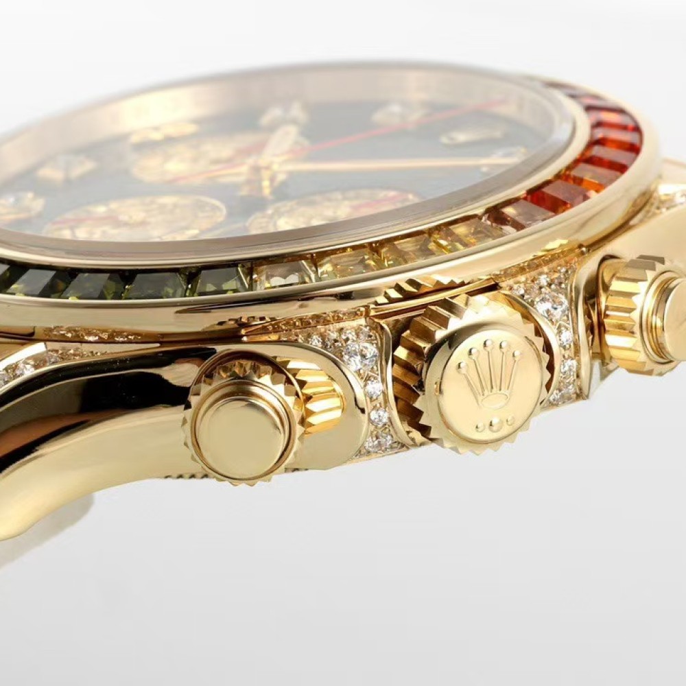 Rolex Daytona 18K Yellow Gold Rainbow Diamond 116598RBOW Rolex Daytona 18K Yellow Gold Rainbow Diamond 116598RBOW