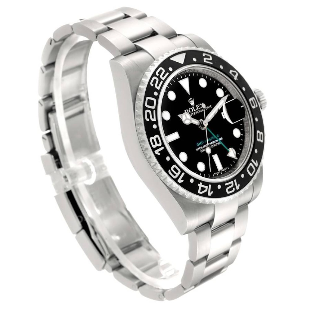 Rolex GMT Master II Green Hand Steel Mens Watch 116710 Rolex GMT Master II Green Hand Steel Mens Watch 116710