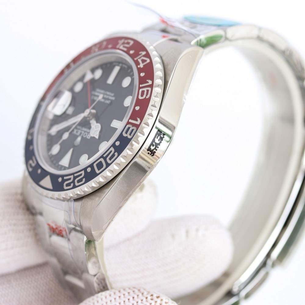 Rolex GMT Master II Blue Red Pepsi Bezel Steel Mens Watch 126710 Rolex GMT Master II Blue Red Pepsi Bezel Steel Mens Watch 126710