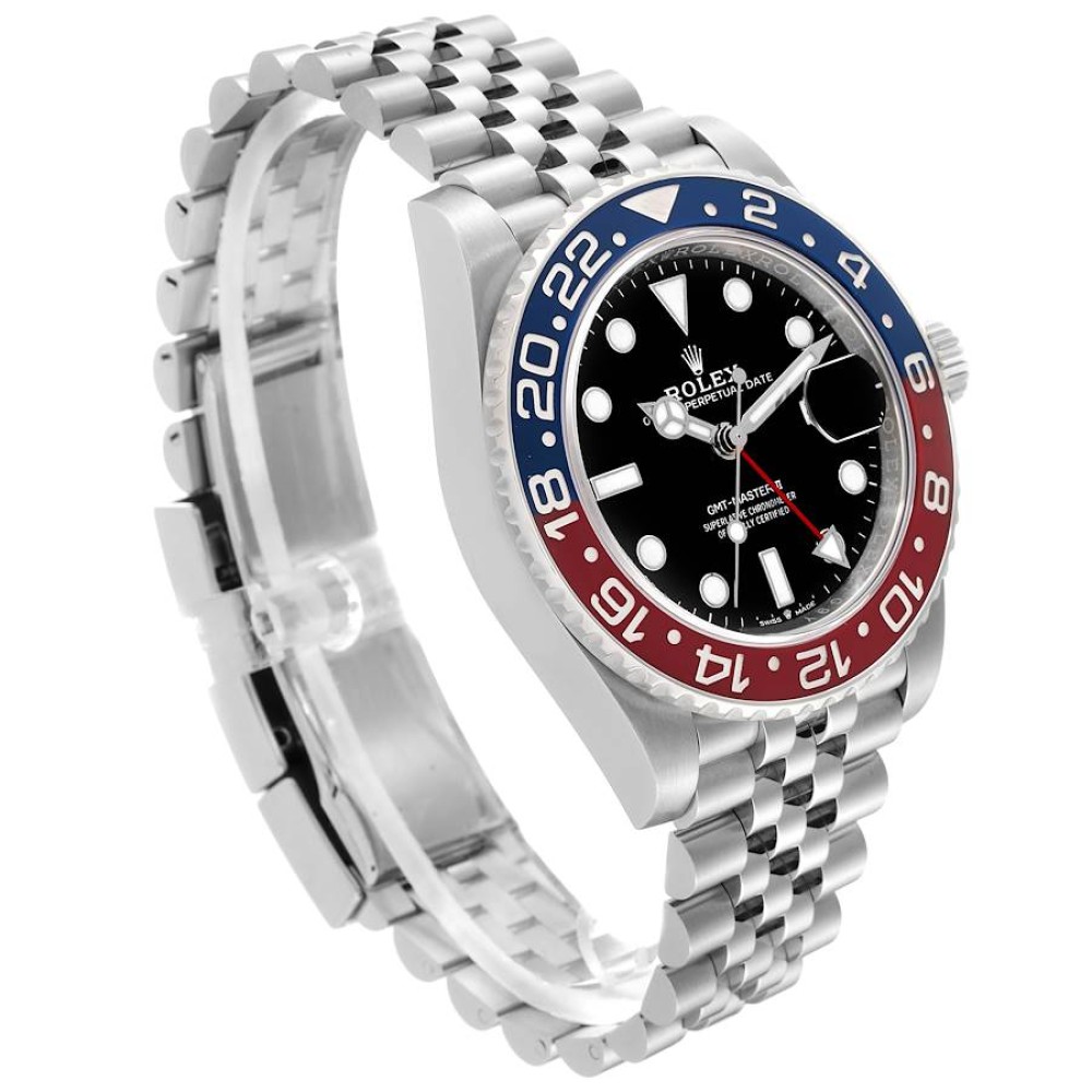 Rolex GMT Master II Blue Red Pepsi Bezel Steel Mens Watch 126710 Rolex GMT Master II Blue Red Pepsi Bezel Steel Mens Watch 126710