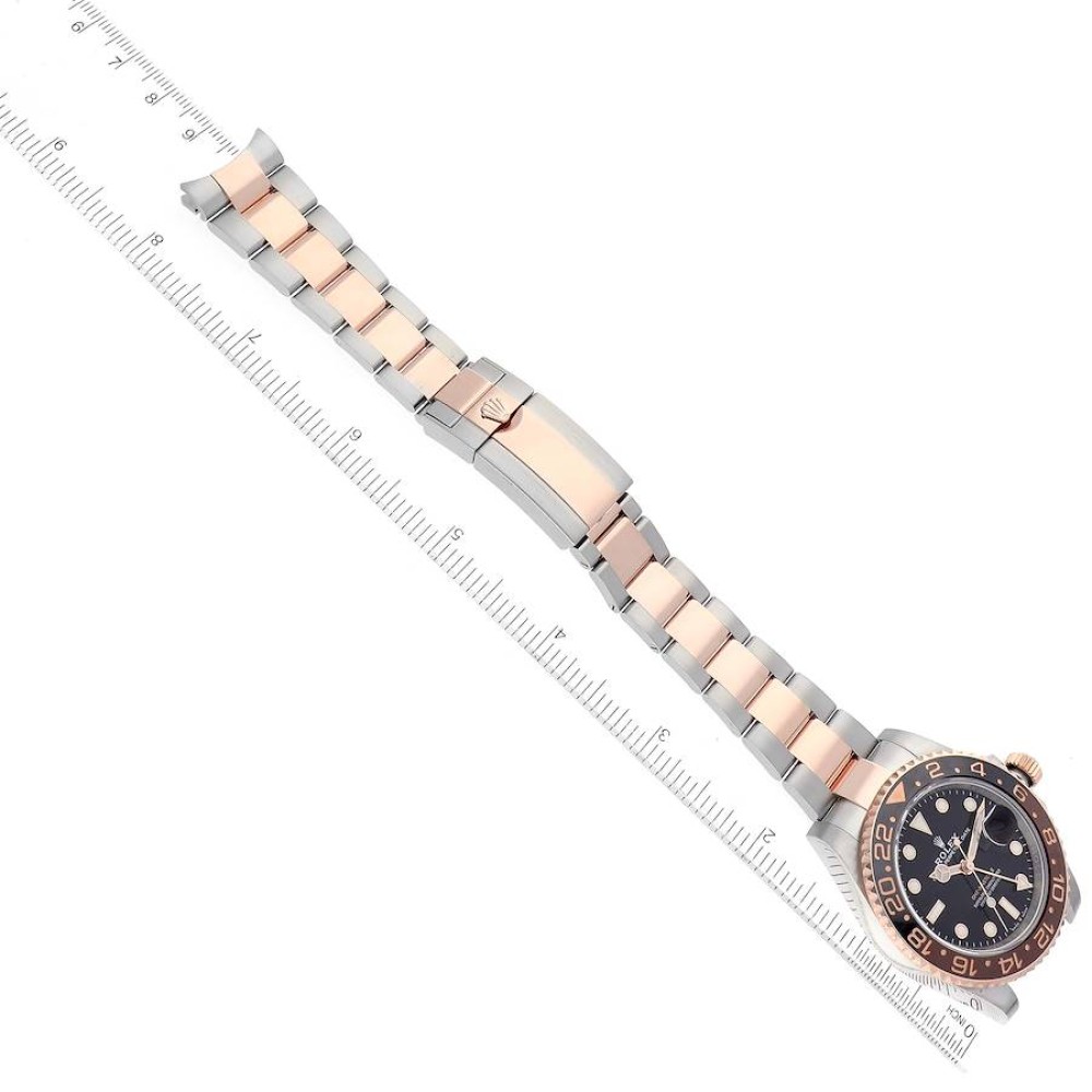 Rolex GMT Master II Root Beer Steel Rose Gold Mens Watch 126711 Rolex GMT Master II Root Beer Steel Rose Gold Mens Watch 126711