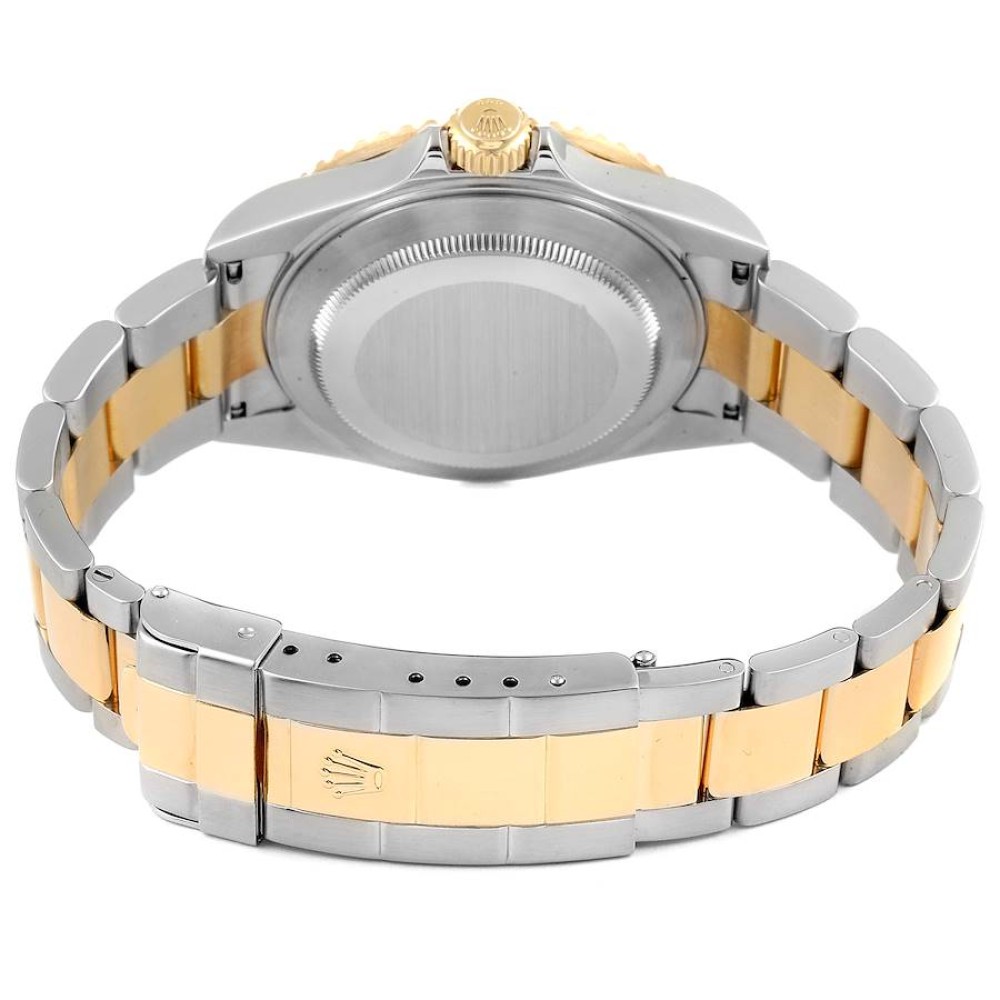 Rolex Submariner Steel Gold Diamond Sapphire Serti Dial Watch 16613 Rolex Submariner Steel Gold Diamond Sapphire Serti Dial Watch 16613