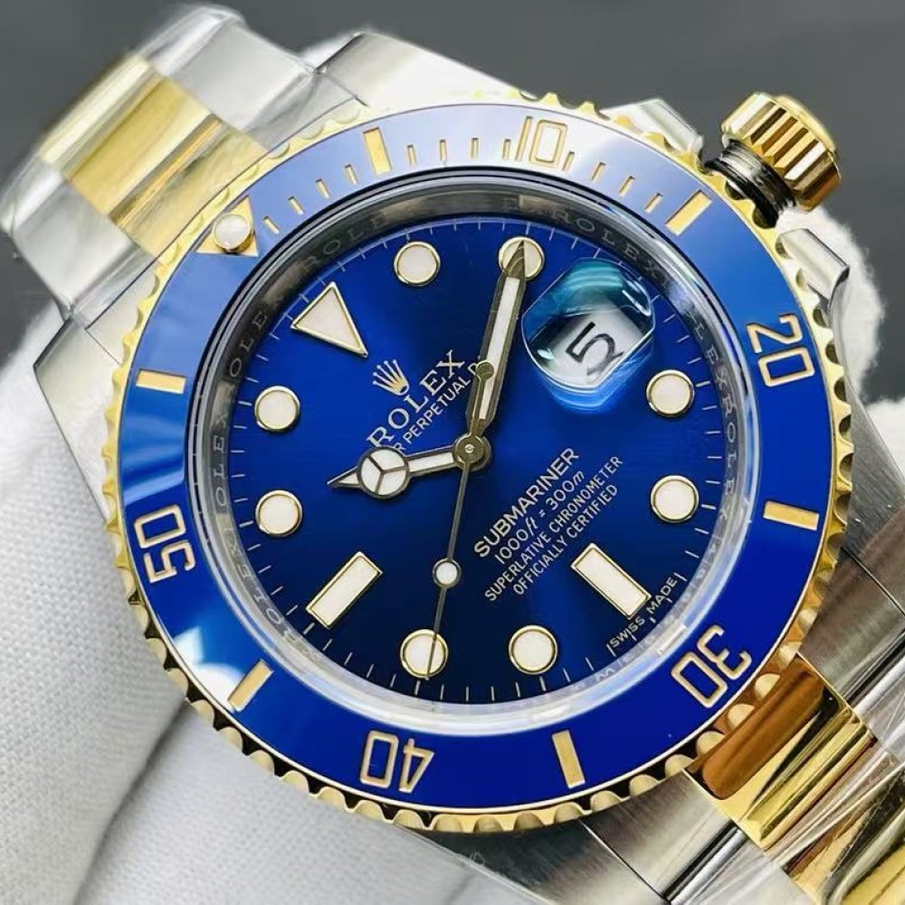 Rolex Submariner Blue Dial Steel Yellow Gold Mens Watch 16613 Rolex Submariner Blue Dial Steel Yellow Gold Mens Watch 16613