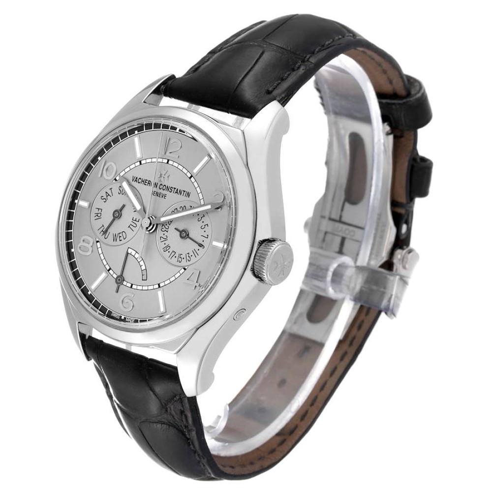 Vacheron Constantin FiftySix Day-Date Silver Dial Steel Mens Watch 4400E Vacheron Constantin FiftySix Day-Date Silver Dial Steel Mens Watch 4400E