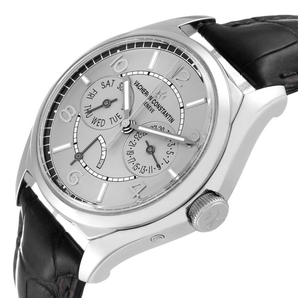 Vacheron Constantin FiftySix Day-Date Silver Dial Steel Mens Watch 4400E Vacheron Constantin FiftySix Day-Date Silver Dial Steel Mens Watch 4400E
