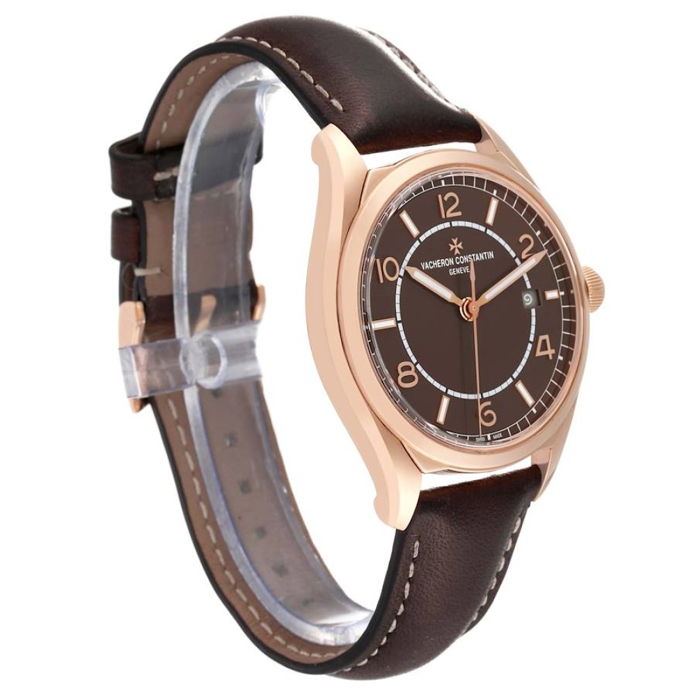 Vacheron Constantin FiftySix Brown Dial Rose Gold Mens Watch 4600E Vacheron Constantin FiftySix Brown Dial Rose Gold Mens Watch 4600E