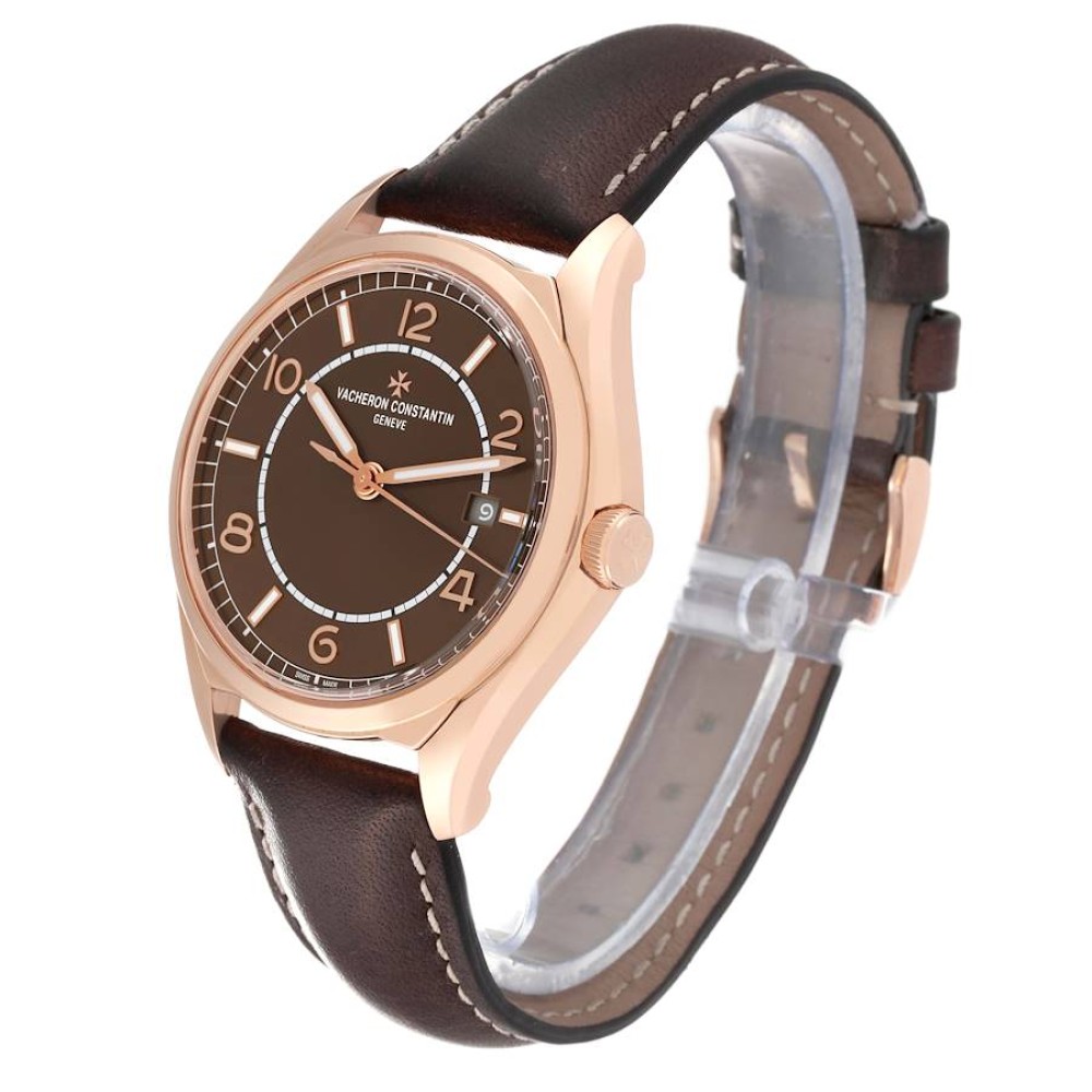 Vacheron Constantin FiftySix Brown Dial Rose Gold Mens Watch 4600E Vacheron Constantin FiftySix Brown Dial Rose Gold Mens Watch 4600E
