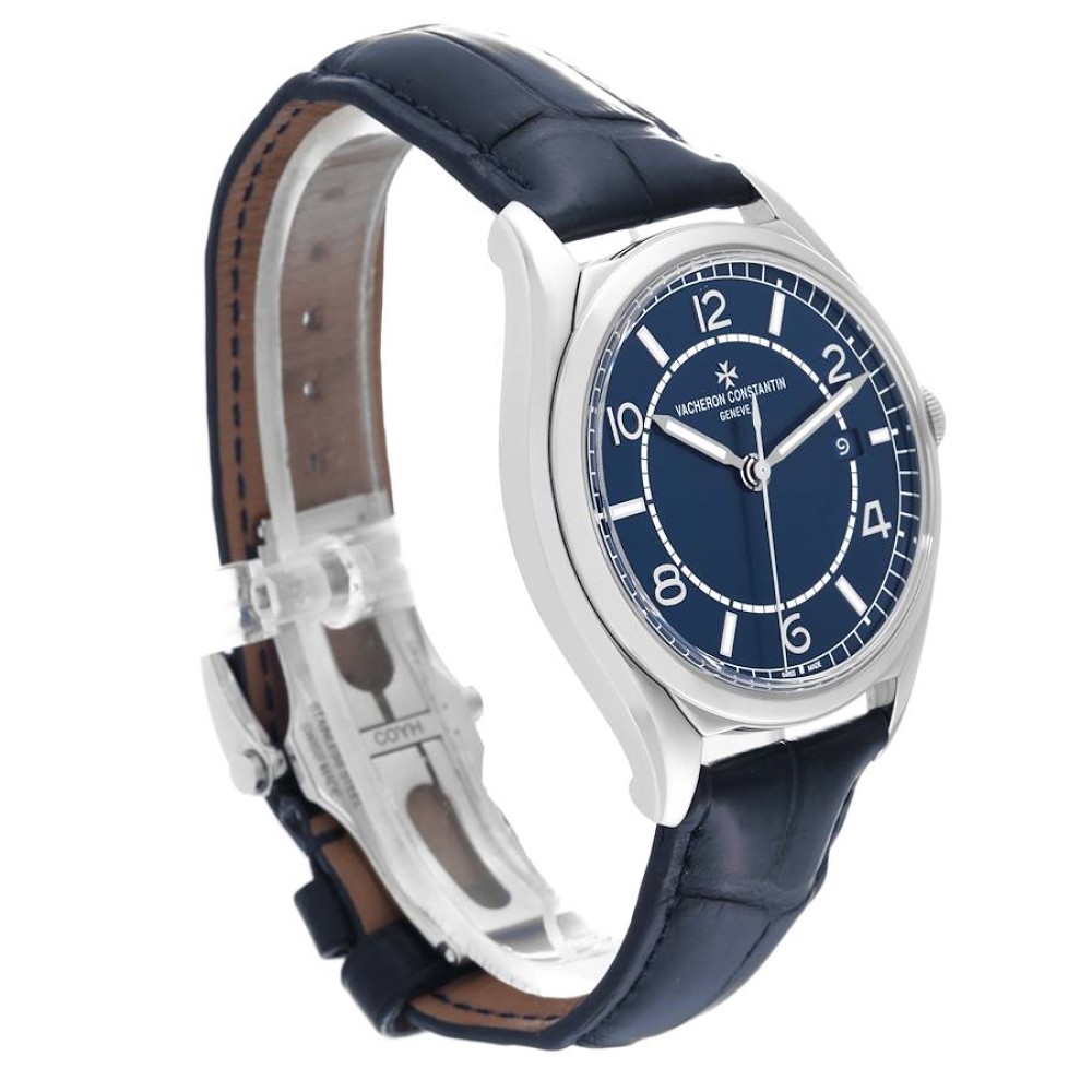 Vacheron Constantin Fiftysix Blue Dial Steel Mens Watch 4600E Vacheron Constantin Fiftysix Blue Dial Steel Mens Watch 4600E