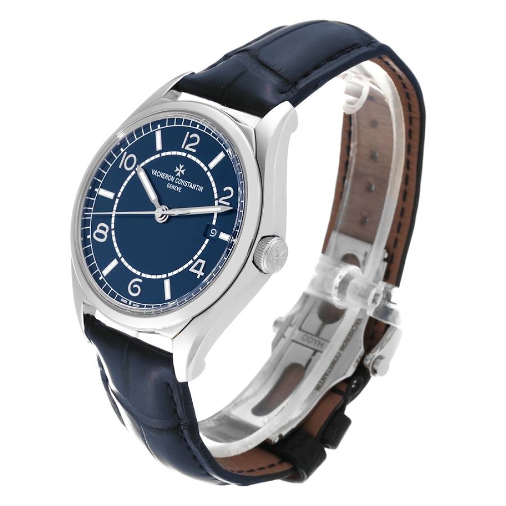 Vacheron Constantin Fiftysix Blue Dial Steel Mens Watch 4600E Vacheron Constantin Fiftysix Blue Dial Steel Mens Watch 4600E