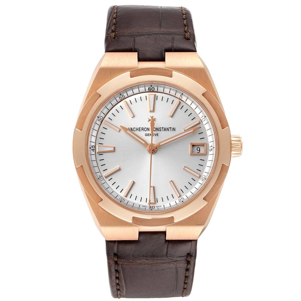 Vacheron Constantin Overseas Rose Gold Silver Dial Mens Watch 4500V Vacheron Constantin Overseas Rose Gold Silver Dial Mens Watch 4500V