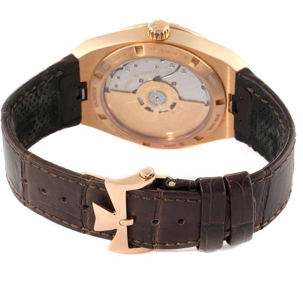 Vacheron Constantin Overseas Rose Gold Silver Dial Mens Watch 4500V Vacheron Constantin Overseas Rose Gold Silver Dial Mens Watch 4500V