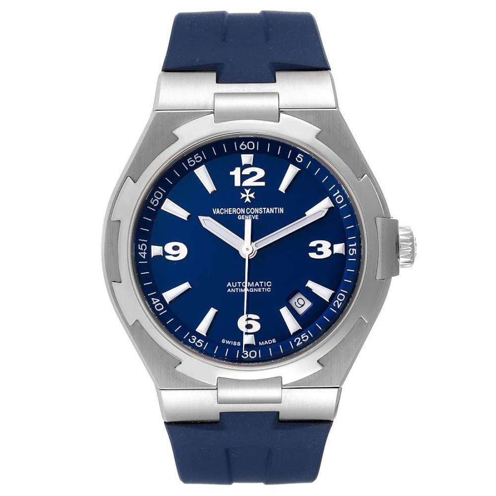 Vacheron Constantin Overseas Blue Dial Steel Mens Watch 47040 Vacheron Constantin Overseas Blue Dial Steel Mens Watch 47040