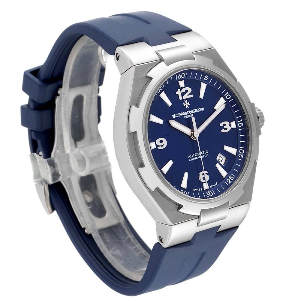 Vacheron Constantin Overseas Blue Dial Steel Mens Watch 47040 Vacheron Constantin Overseas Blue Dial Steel Mens Watch 47040