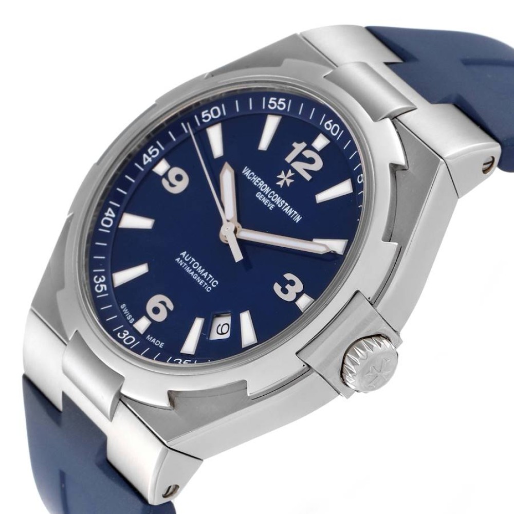 Vacheron Constantin Overseas Blue Dial Steel Mens Watch 47040 Vacheron Constantin Overseas Blue Dial Steel Mens Watch 47040