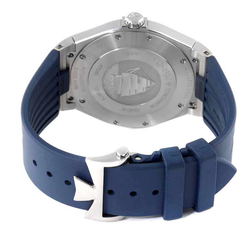 Vacheron Constantin Overseas Blue Dial Steel Mens Watch 47040 Vacheron Constantin Overseas Blue Dial Steel Mens Watch 47040