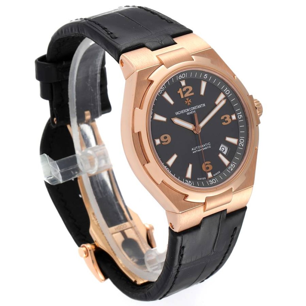 Vacheron Constantin Overseas Date Rose Gold Mens Watch 47040 Vacheron Constantin Overseas Date Rose Gold Mens Watch 47040