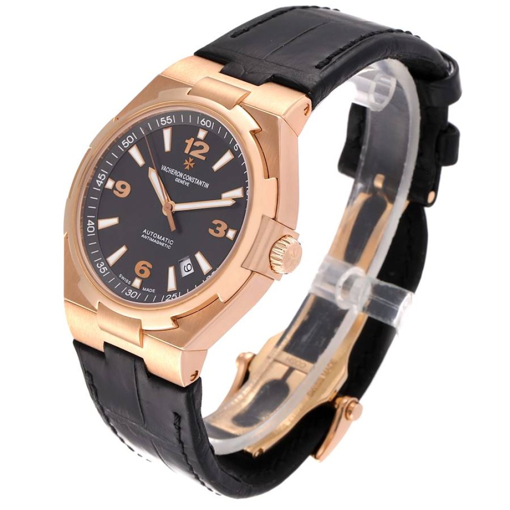 Vacheron Constantin Overseas Date Rose Gold Mens Watch 47040 Vacheron Constantin Overseas Date Rose Gold Mens Watch 47040