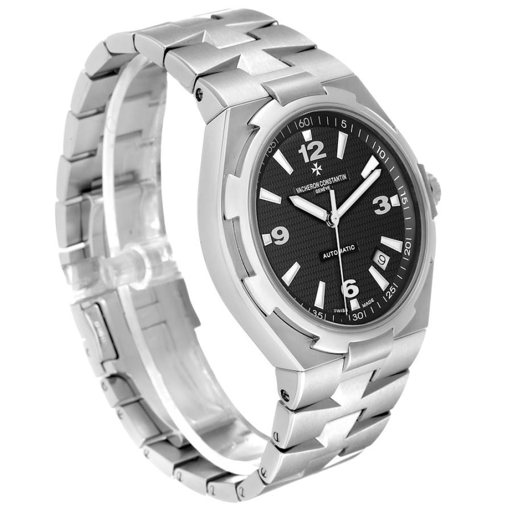 Vacheron Constantin Overseas Black Dial Steel Mens Watch 47040 Vacheron Constantin Overseas Black Dial Steel Mens Watch 47040