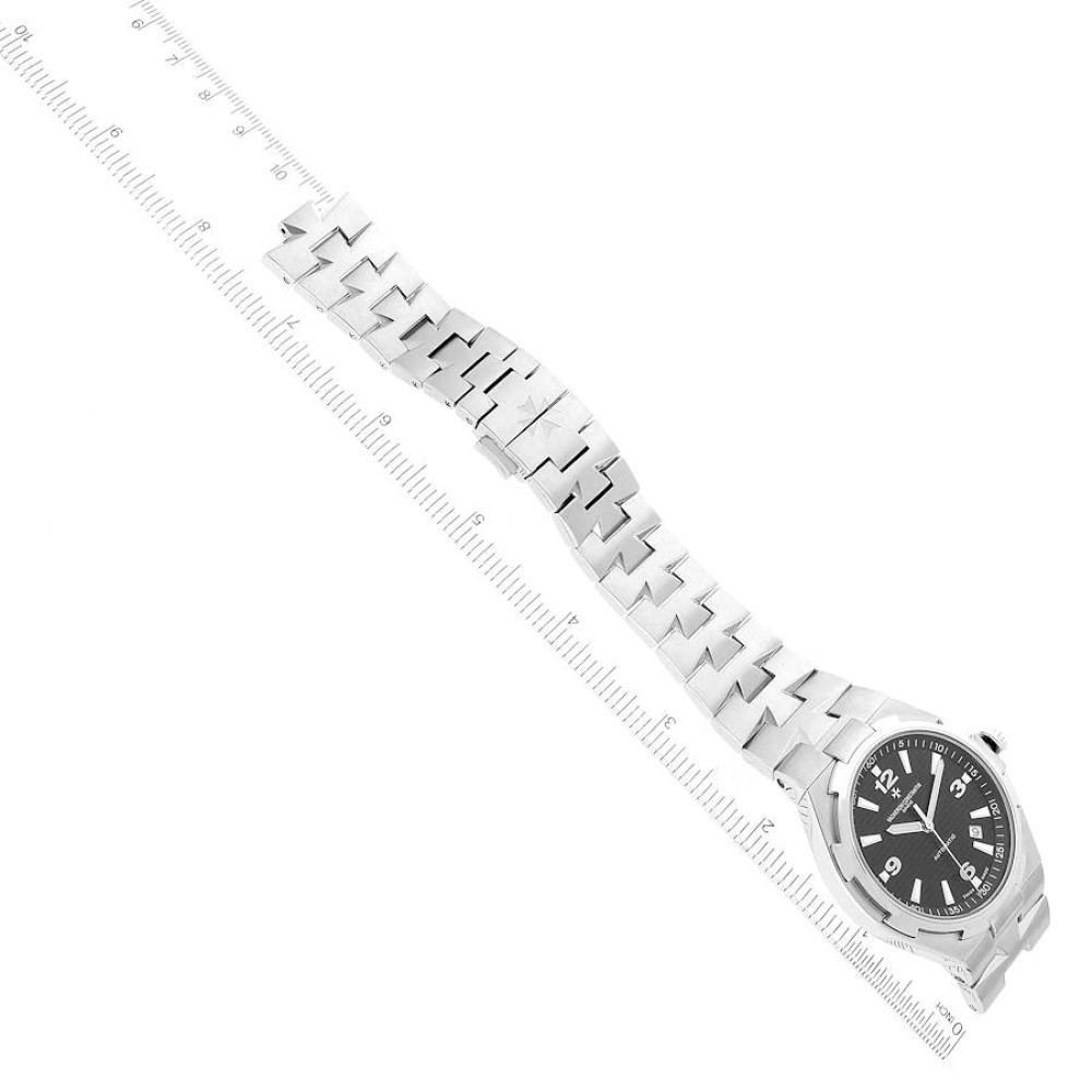 Vacheron Constantin Overseas Black Dial Steel Mens Watch 47040 Vacheron Constantin Overseas Black Dial Steel Mens Watch 47040
