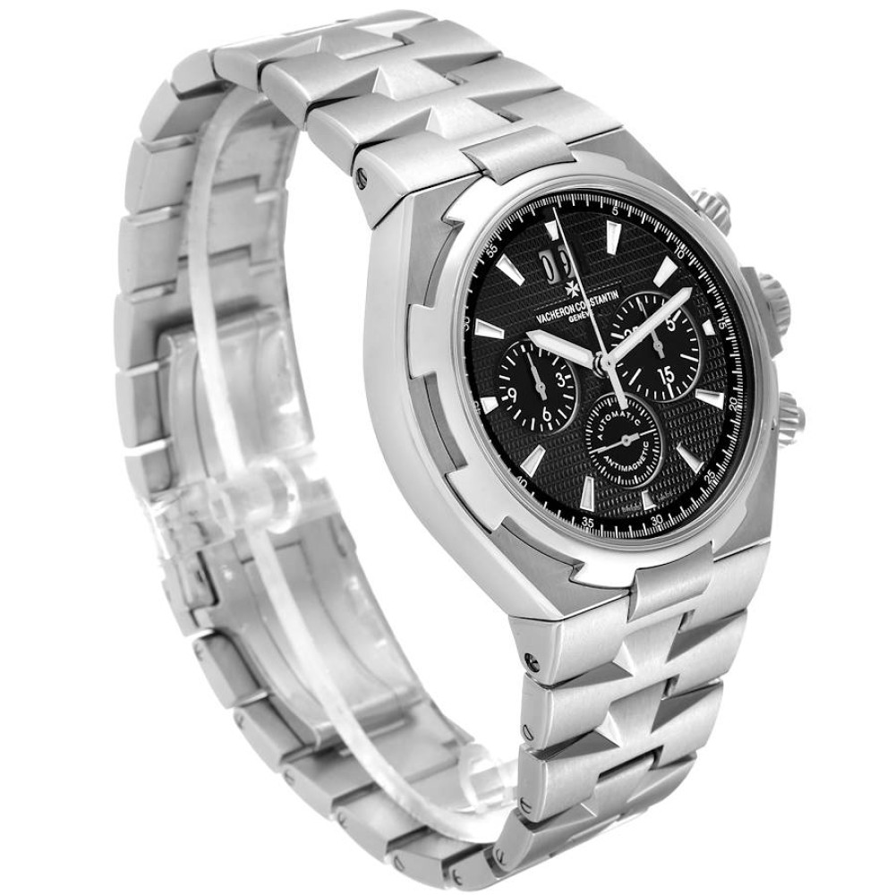 Vacheron Constantin Overseas Black Dial Steel Mens Watch 49150 Vacheron Constantin Overseas Black Dial Steel Mens Watch 49150