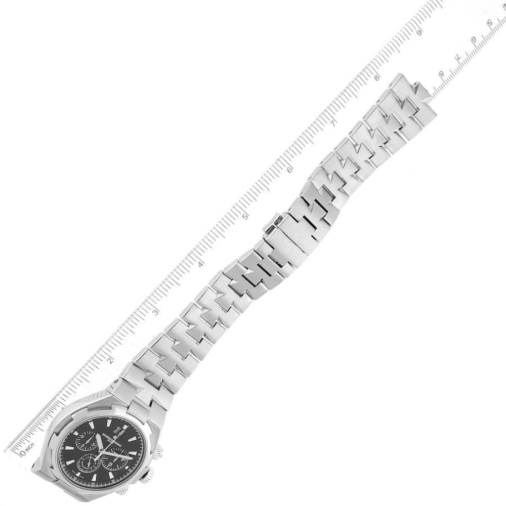 Vacheron Constantin Overseas Black Dial Steel Mens Watch 49150 Vacheron Constantin Overseas Black Dial Steel Mens Watch 49150
