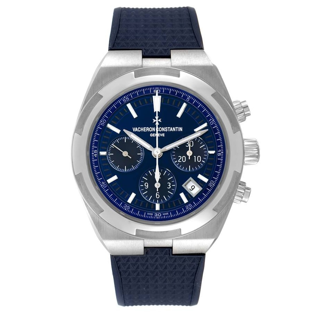 Vacheron Constantin Overseas Blue Dial Chronograph Mens Watch 5500V Vacheron Constantin Overseas Blue Dial Chronograph Mens Watch 5500V