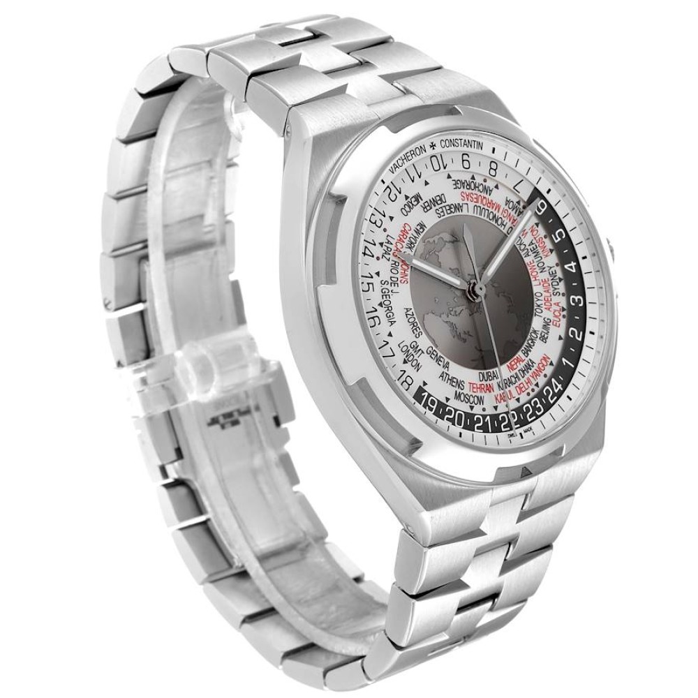 Vacheron Constantin Overseas World Time 43.5 mm Steel Mens Watch 7700V Vacheron Constantin Overseas World Time 43.5 mm Steel Mens Watch 7700V