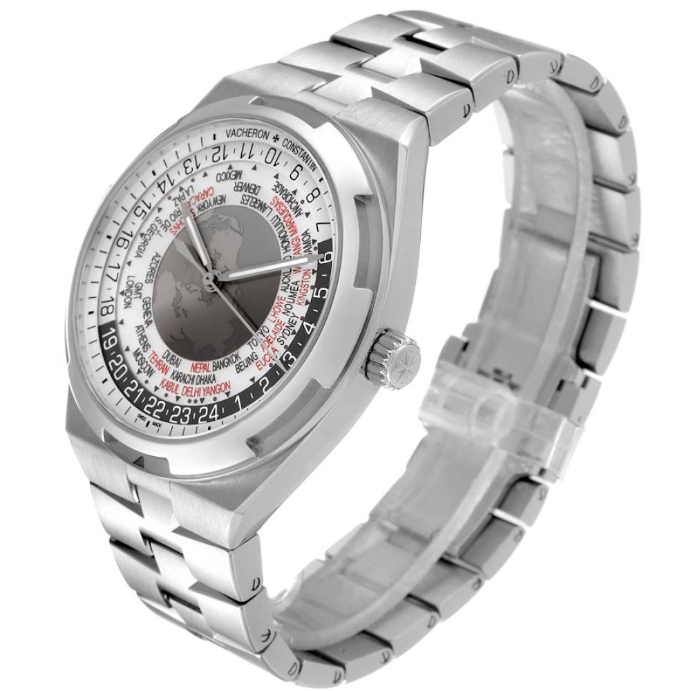 Vacheron Constantin Overseas World Time 43.5 mm Steel Mens Watch 7700V Vacheron Constantin Overseas World Time 43.5 mm Steel Mens Watch 7700V