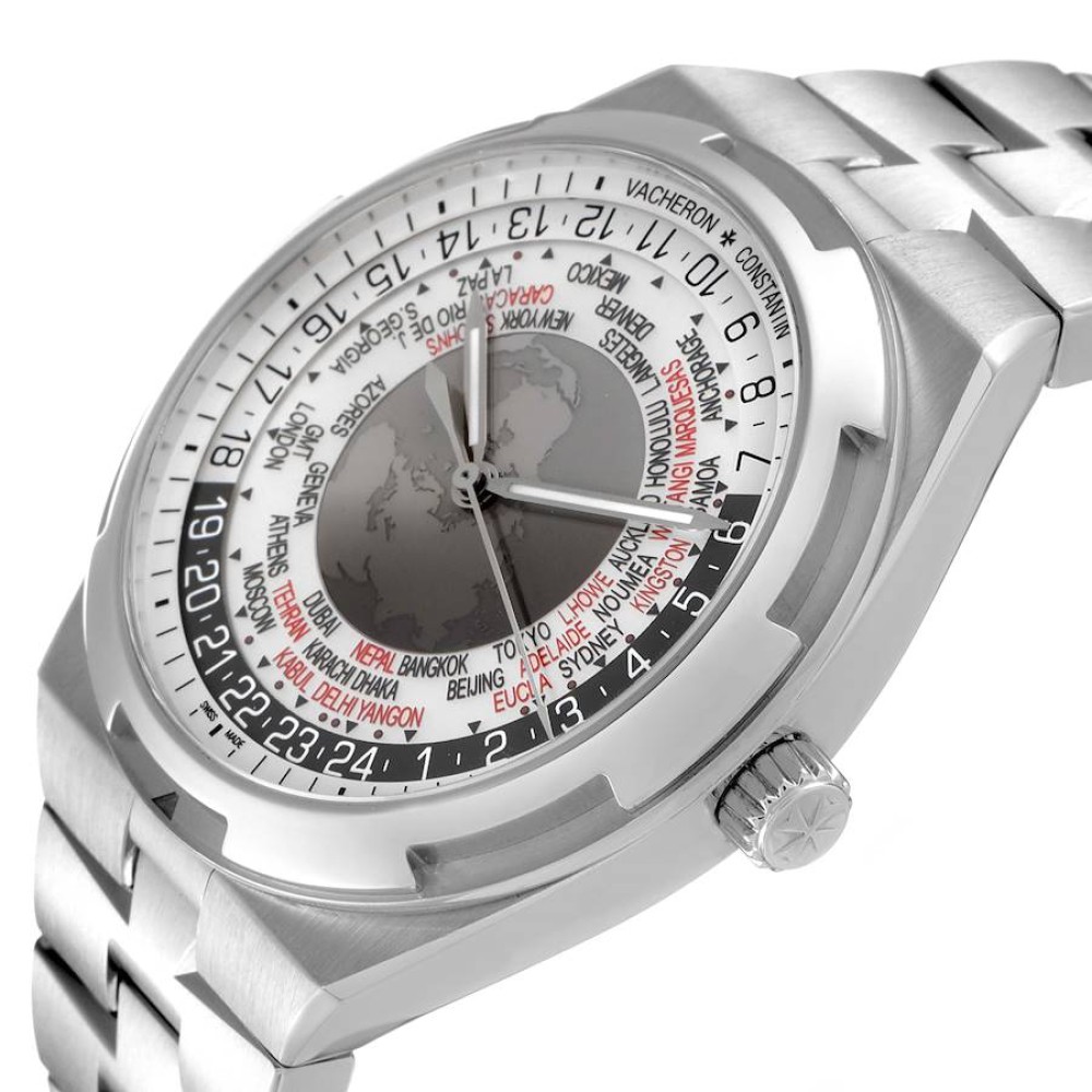Vacheron Constantin Overseas World Time 43.5 mm Steel Mens Watch 7700V Vacheron Constantin Overseas World Time 43.5 mm Steel Mens Watch 7700V
