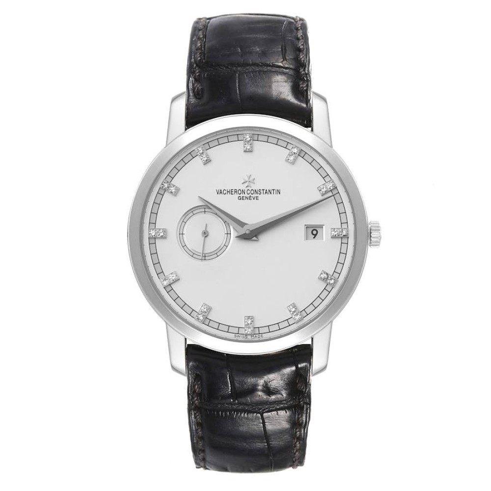 Vacheron Constantin Traditionnelle White Gold Mens Watch 87172 Vacheron Constantin Traditionnelle White Gold Mens Watch 87172
