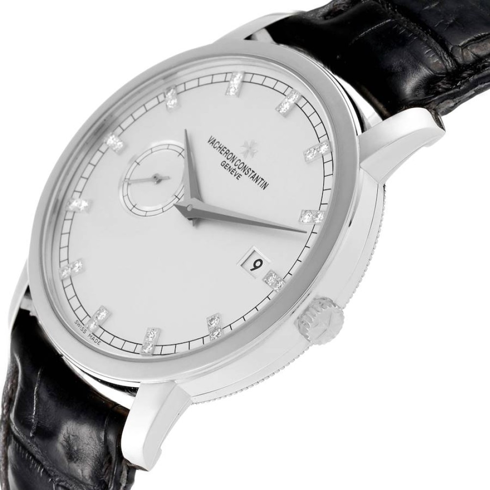 Vacheron Constantin Traditionnelle White Gold Mens Watch 87172 Vacheron Constantin Traditionnelle White Gold Mens Watch 87172