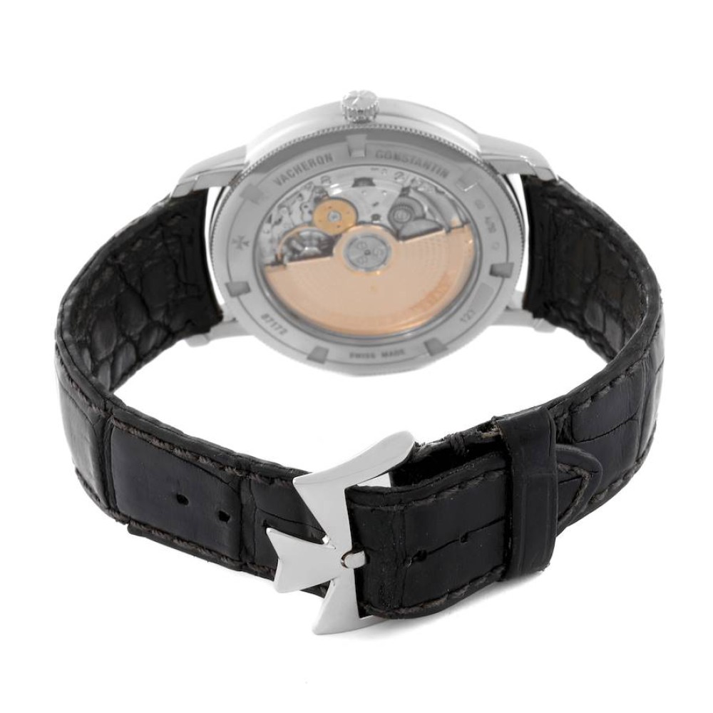 Vacheron Constantin Traditionnelle White Gold Mens Watch 87172 Vacheron Constantin Traditionnelle White Gold Mens Watch 87172